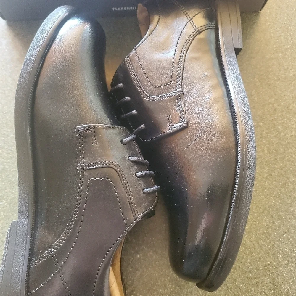 Florsheim Midtown Plox Jr.‎ Black Sz. 5 Dress Shoes